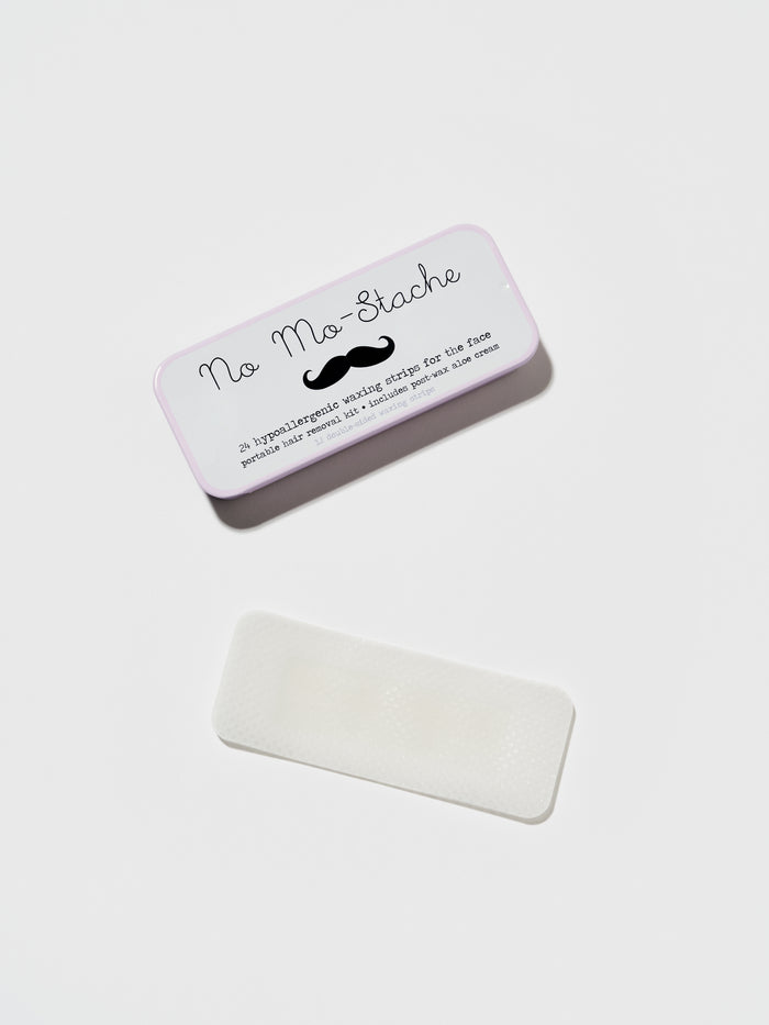 No Mo-Stache Lip Wax Kit 24 Strips (2 Pack Bundle)